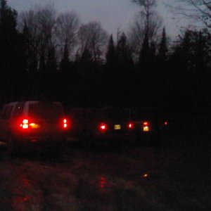 Leaving the trail