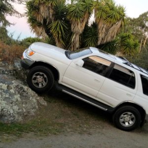Climbin rocks