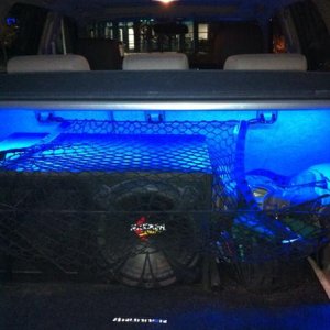 12" Kicker and LED mod