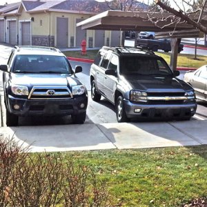 Check out the clearance, Stock Toy VS. Stock Chevy