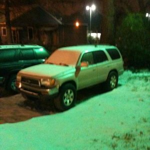 Good Times, It so rarely snows in Louisiana.
Had lots of fun testing out the Nittos