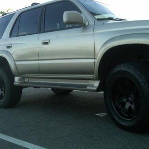 After tires and rims installed