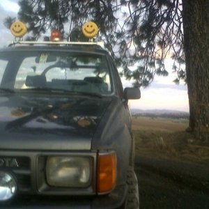 out in the farm lands