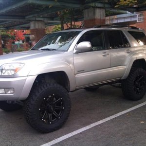 ARB front and CBI rear bumpers, sliders, skidplates are all still on the way....