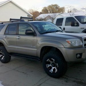 new wheels and lift.
