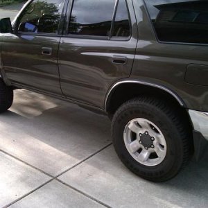 Painted center caps