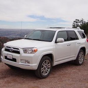 On Rampart Range road overlooking Colorado Springs