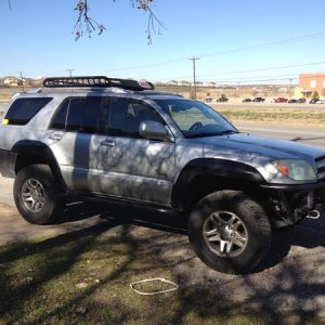 HVC with new tires and sequoia wheels