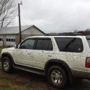 Playing in the mud...