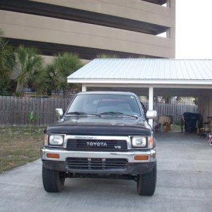 Missing the Gators tag and the valance is destroyed... As a result of doing a baja jump >.>