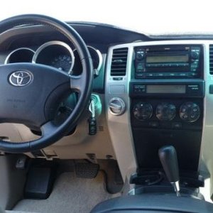 inside front - 2009 Toyota 4Runner SR5 Sport