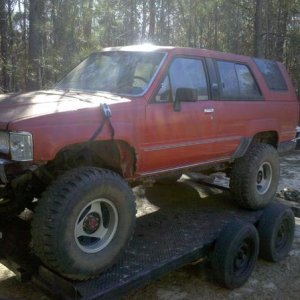 The parts truck