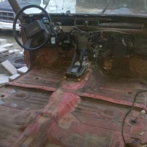 New dash and interior and doors
