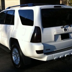 blacked out emblems and lenses.  Tundra wheels.