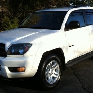 blacked out headlights, lenses, emblems and grille.