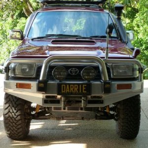 The front view