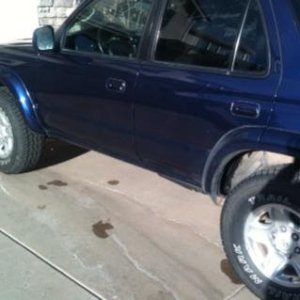 Took the running boards off, like it much better this way