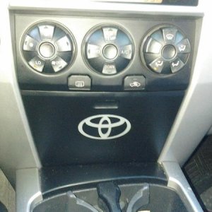 another close up of the Toyota decal