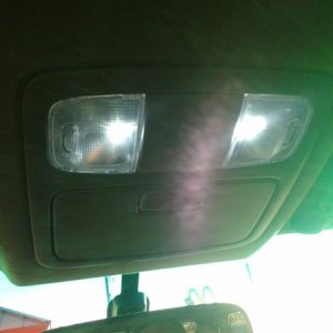 i have swapped all LED in every light that lights up lol more pics to come
