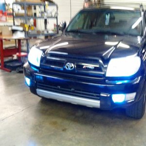 just after a little window tint at the shop