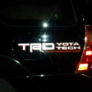sorry guys i was in yota tech first lol and just wanted to be different i have the sport or off road or T4R to swap it out with