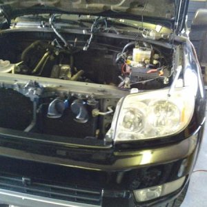 another shot of basically nothing underhood... if you have a funny acting misfire.....might be in my boat!!