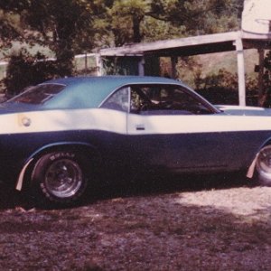 '73 Challenger--my third car.  This was one of those that I lusted after for some time, seeing it around town many times before finally getting hold o