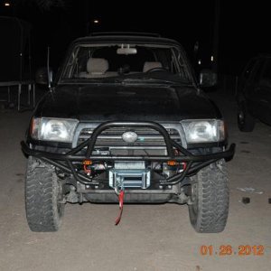 Addicted Off Road front bumper and XRC8 winch!! Now ready to go try it out!