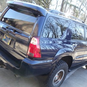 Plastidip'ed the chrome on the tailgate
