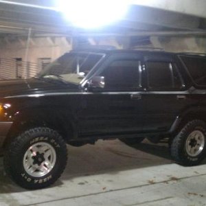 as it sits right now, took off the fender trim