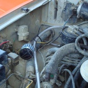 front breather filter