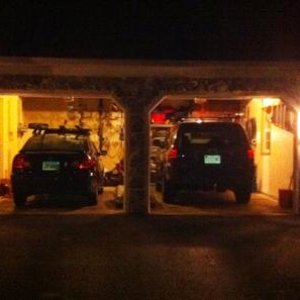 New house...the 4R finally gets a garage!