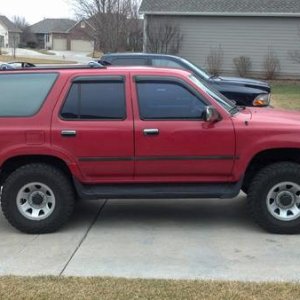 1992 4Runner Side view