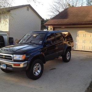 Day 2: Removed running boards overnight