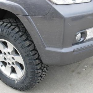 daystar 2.5"/1" and duratracs 265/70/17