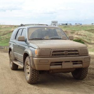 Playing in the mud