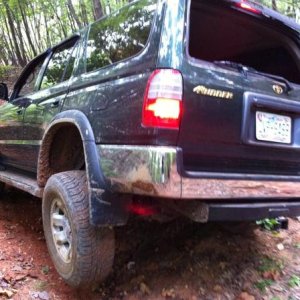Flexing the 4Runner