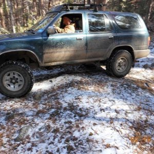 My daily driver getting a little exercise.
