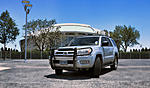 2004 4runner in front of Cowboys Stadium