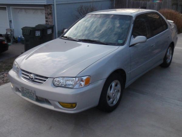 '01 Toyota Corolla S I now currently own