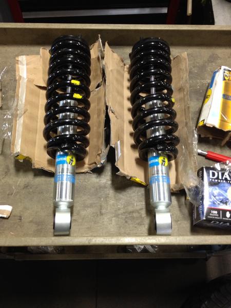 '04 Tundra TRD Coils sitting on Bilstein 5100's