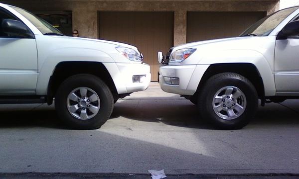 05 SR5 lift 
V8 vs V6