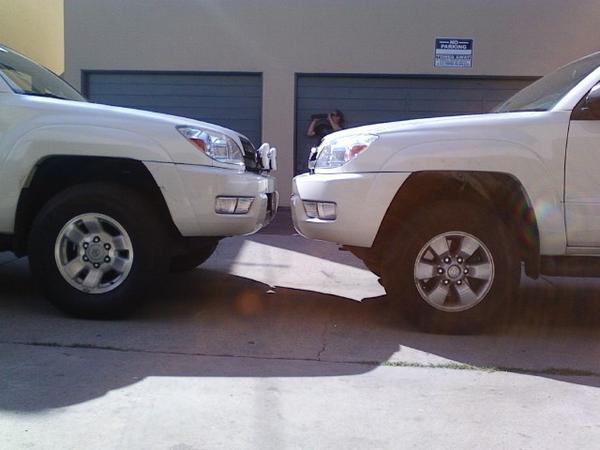 05 vs 06 SR5 lift