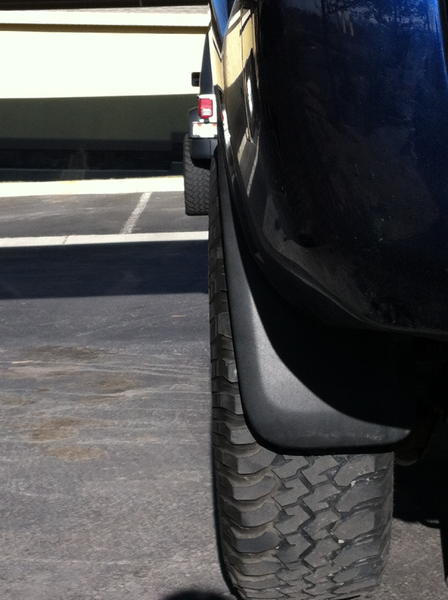 1.25" Wheel spacer installed