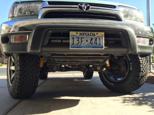 1" diff drop installed