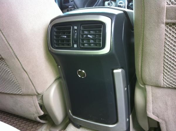 12V install - rear of center console
My kids love this.....lets them charge their itouchs during long rides