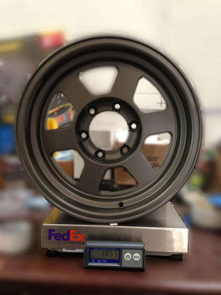 16x8" Konig Countersteer Type X - wheel weight. Only 18.55lbs!