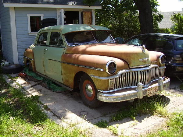1949 DeSoto
From my friends dads barn. Always wanted it. They were moving so I acquired it. Took all day to free it from the barn, seized brakes, unfo