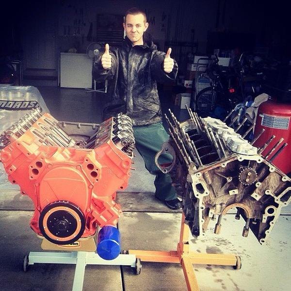 1967 Dodge 440ci and 1982 Jag 5.3L V12 projects.