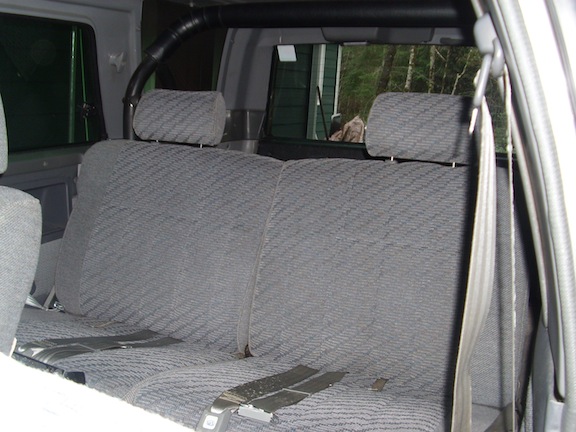 1987 4Runner with Reupholstered with 1994 Rear Seat fabric